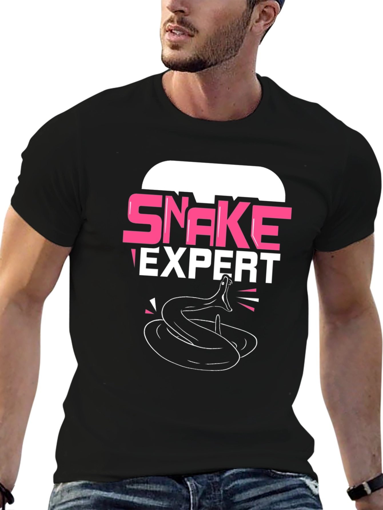 Snake Expert T-Shirt - Reptile Lover Tee