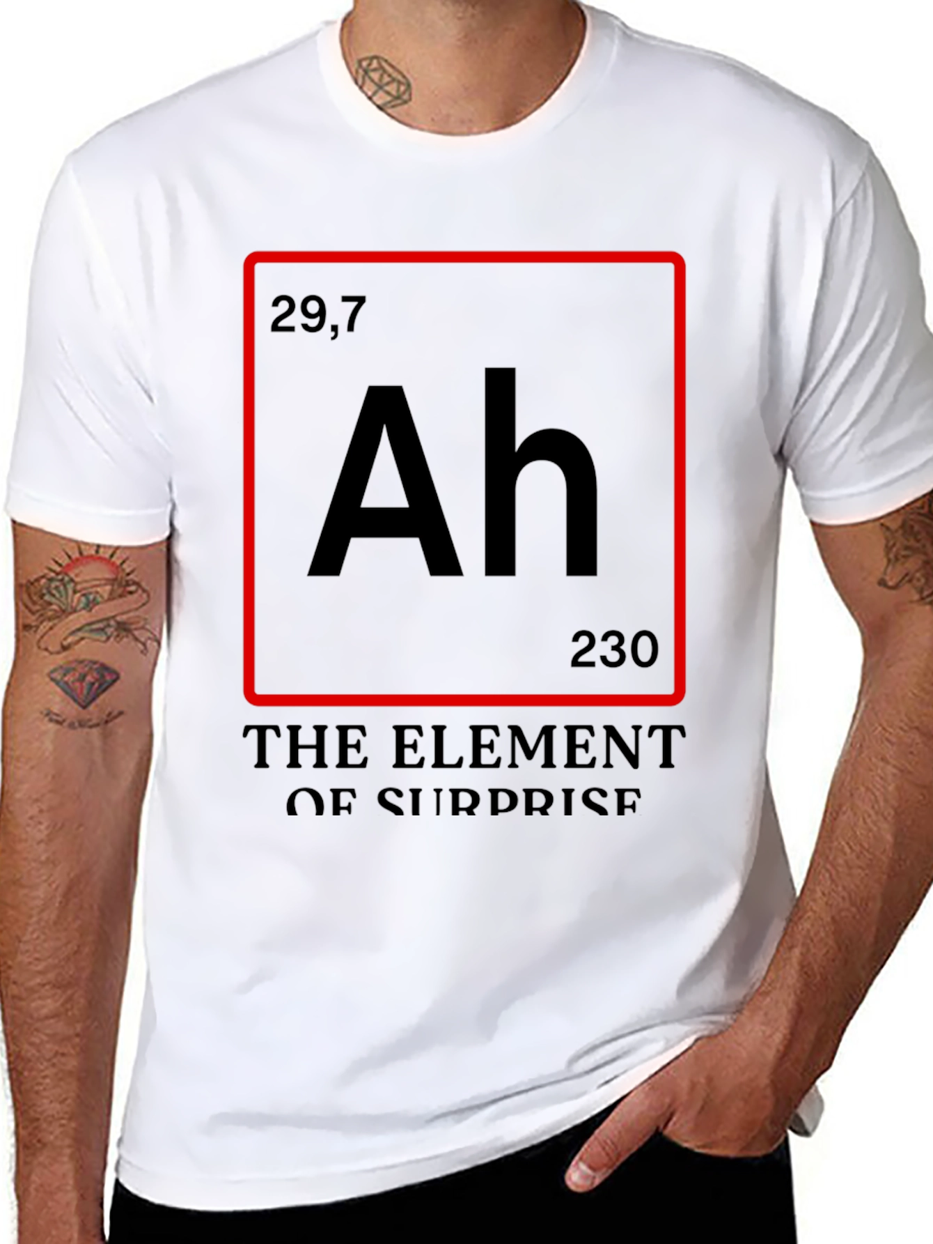 Element of Surprise T-Shirt - Funny Chemistry Tee