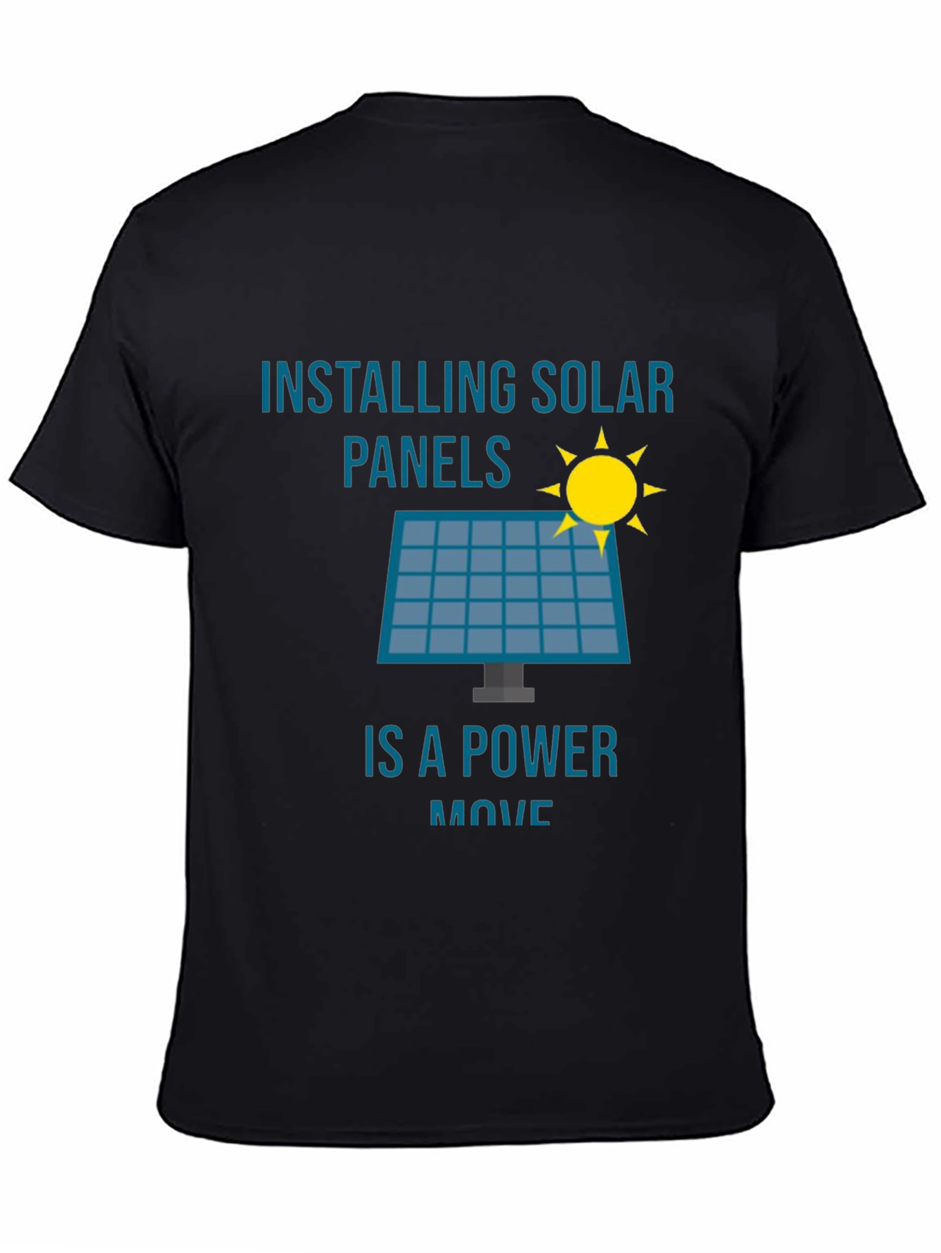 Solar Panel T-Shirt - Power Move