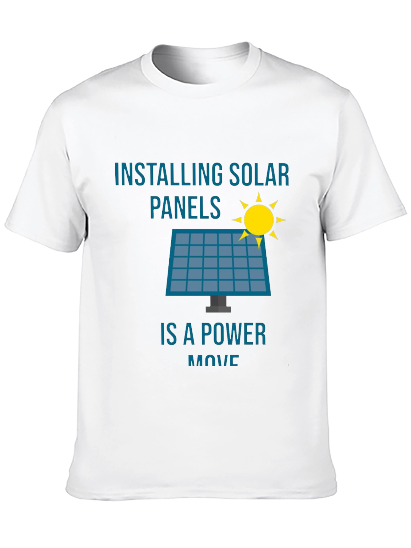 Solar Panel T-Shirt - Power Move