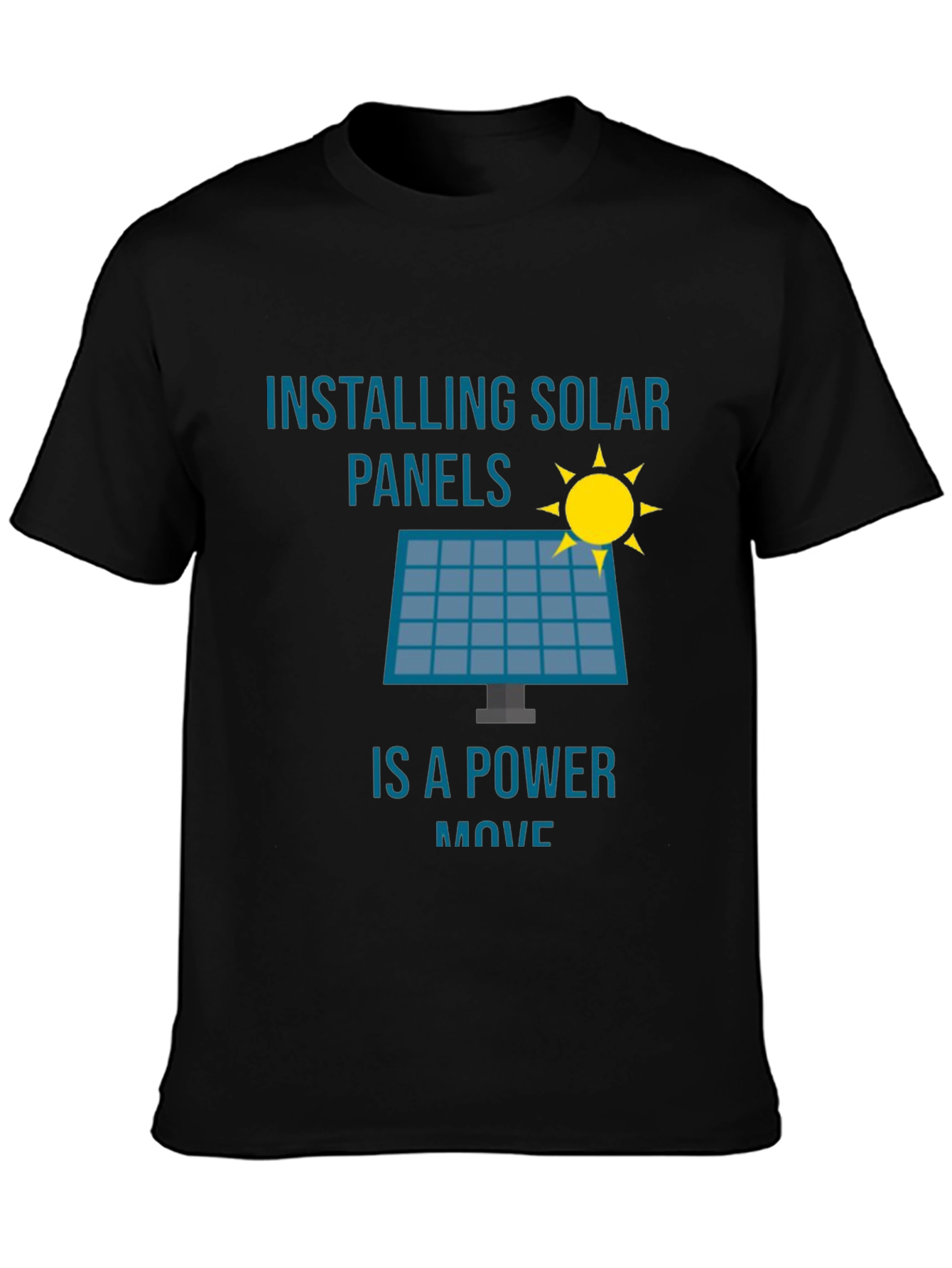 Solar Panel T-Shirt - Power Move