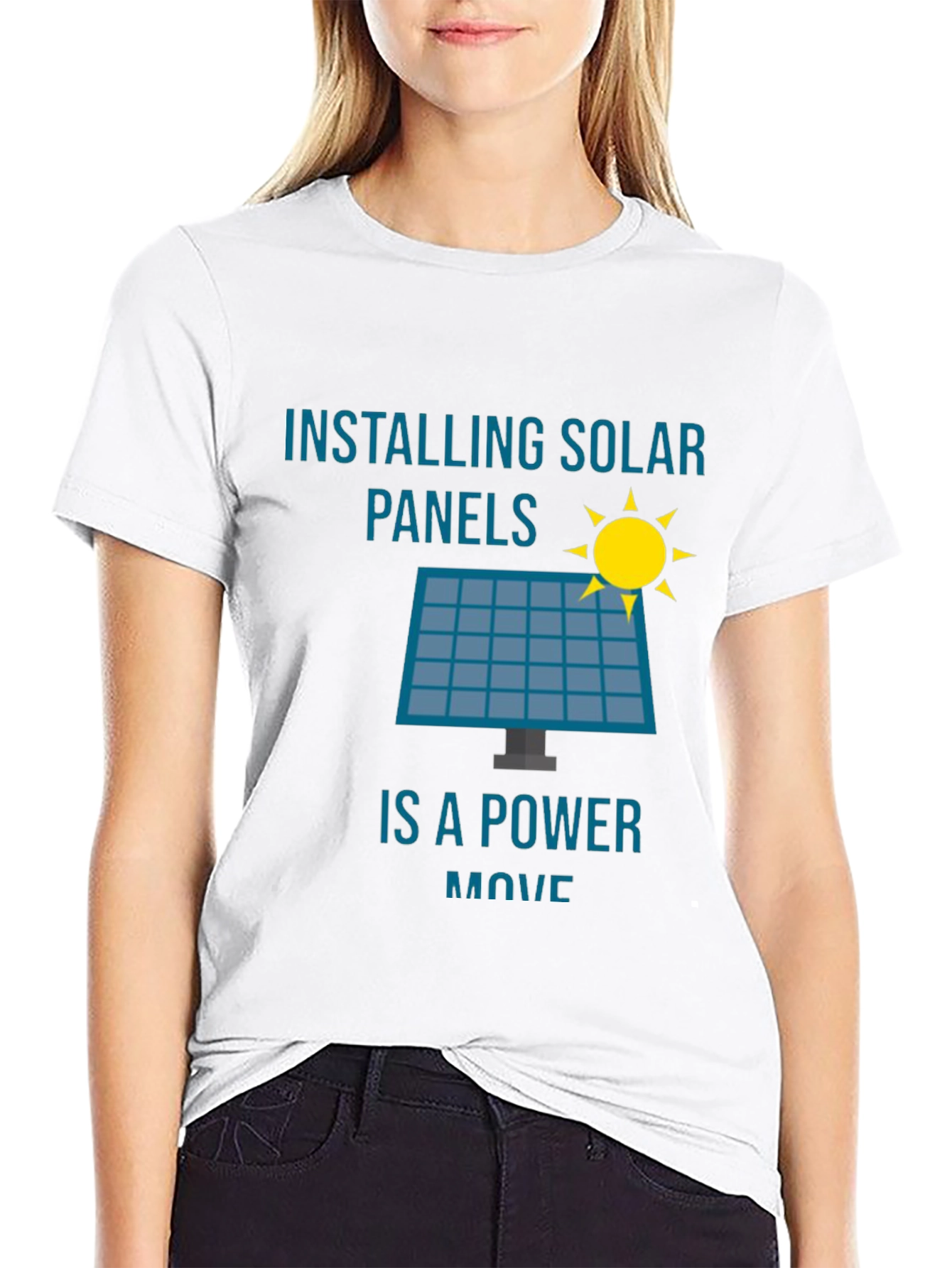 Solar Panel T-Shirt - Power Move