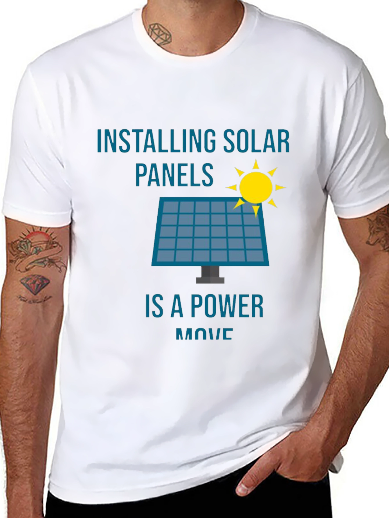 Solar Panel T-Shirt - Power Move