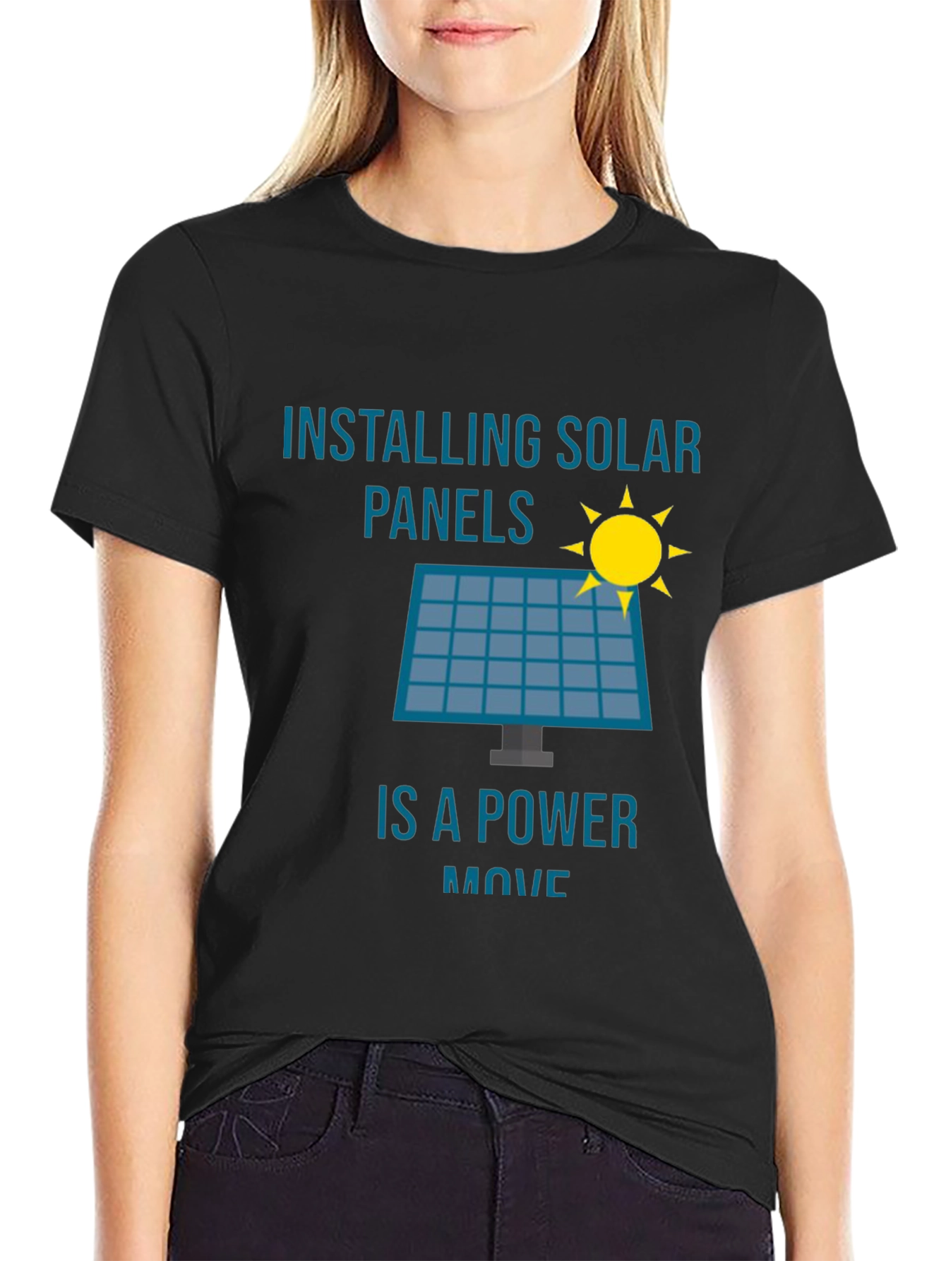 Solar Panel T-Shirt - Power Move