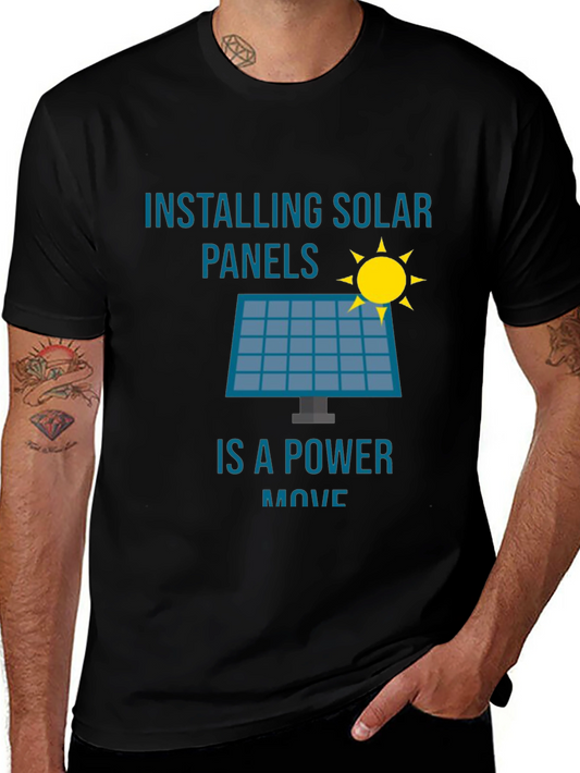 Solar Panel T-Shirt - Power Move