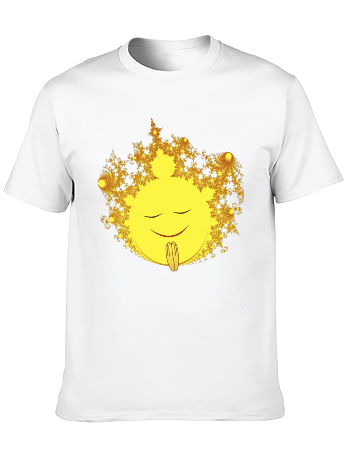 Meditating Sun Graphic T-Shirt - Relaxed Fit