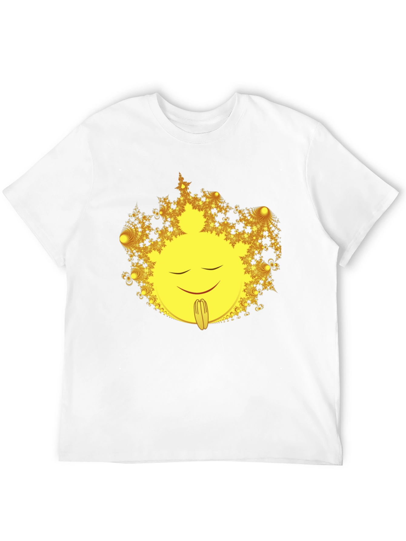 Meditating Sun Graphic T-Shirt - Relaxed Fit