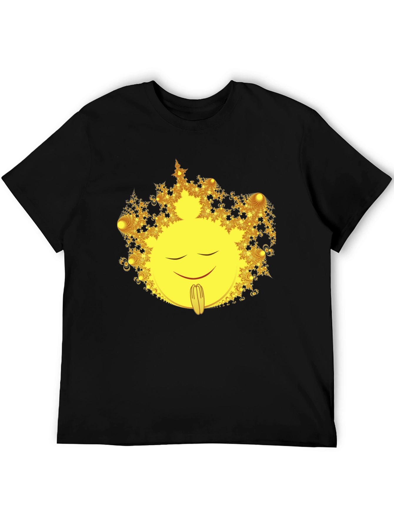 Meditating Sun Graphic T-Shirt - Relaxed Fit
