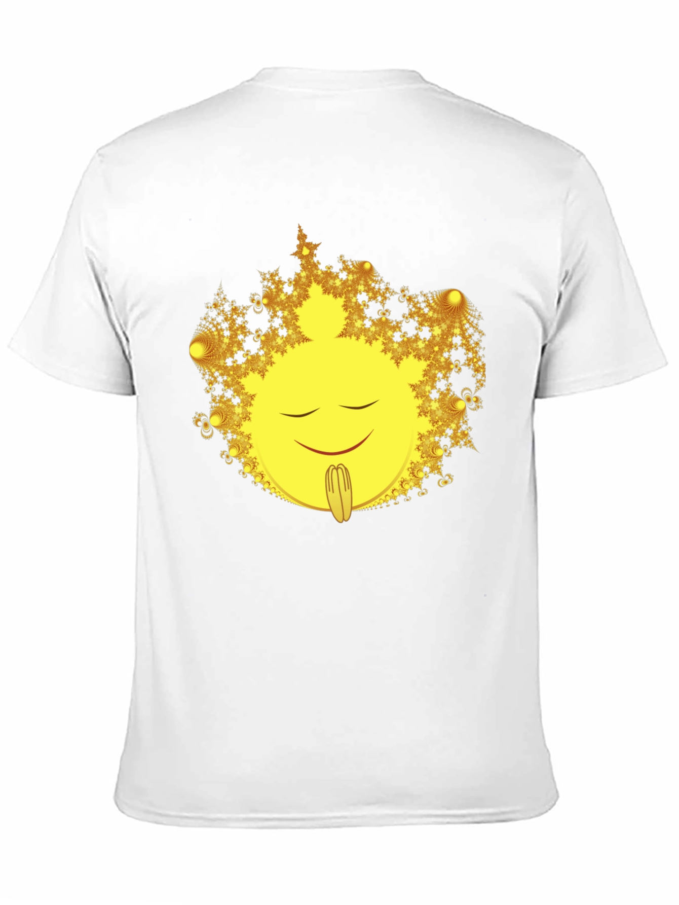 Meditating Sun Graphic T-Shirt - Relaxed Fit