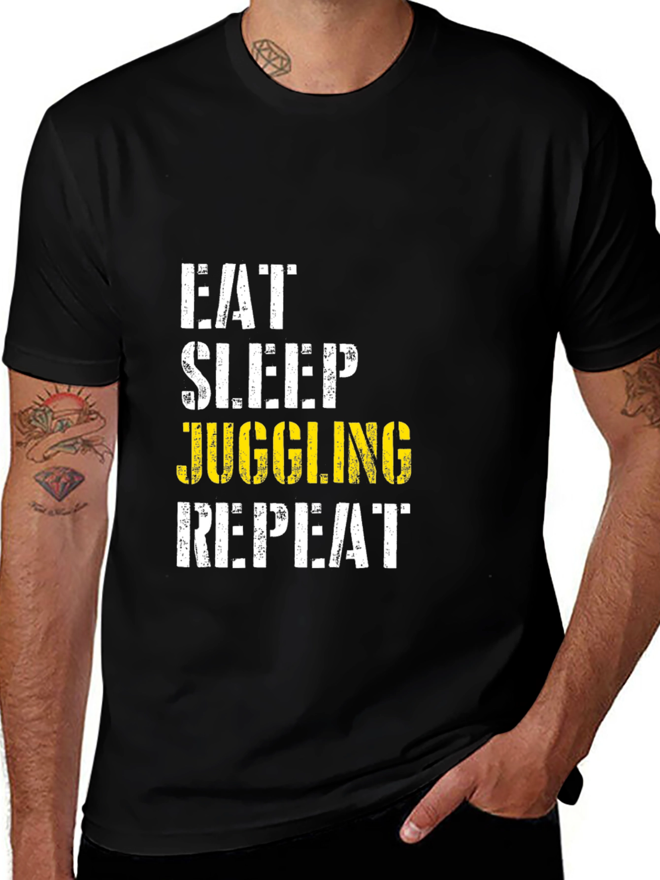 Eat Sleep Juggling Repeat T-Shirt