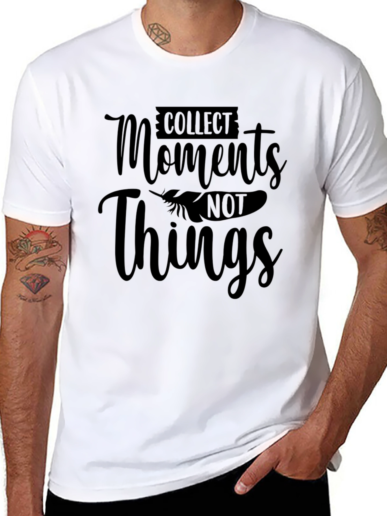 Collect Moments Not Things Graphic Tee
