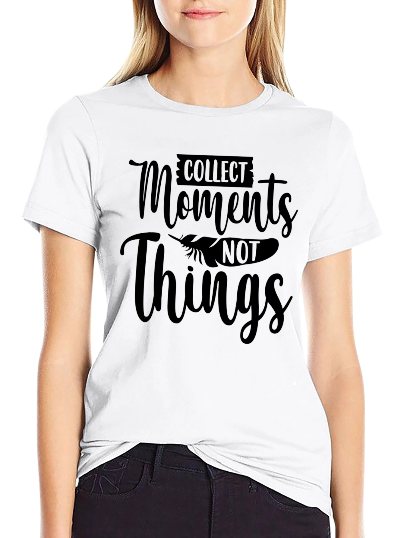 Collect Moments Not Things Graphic Tee