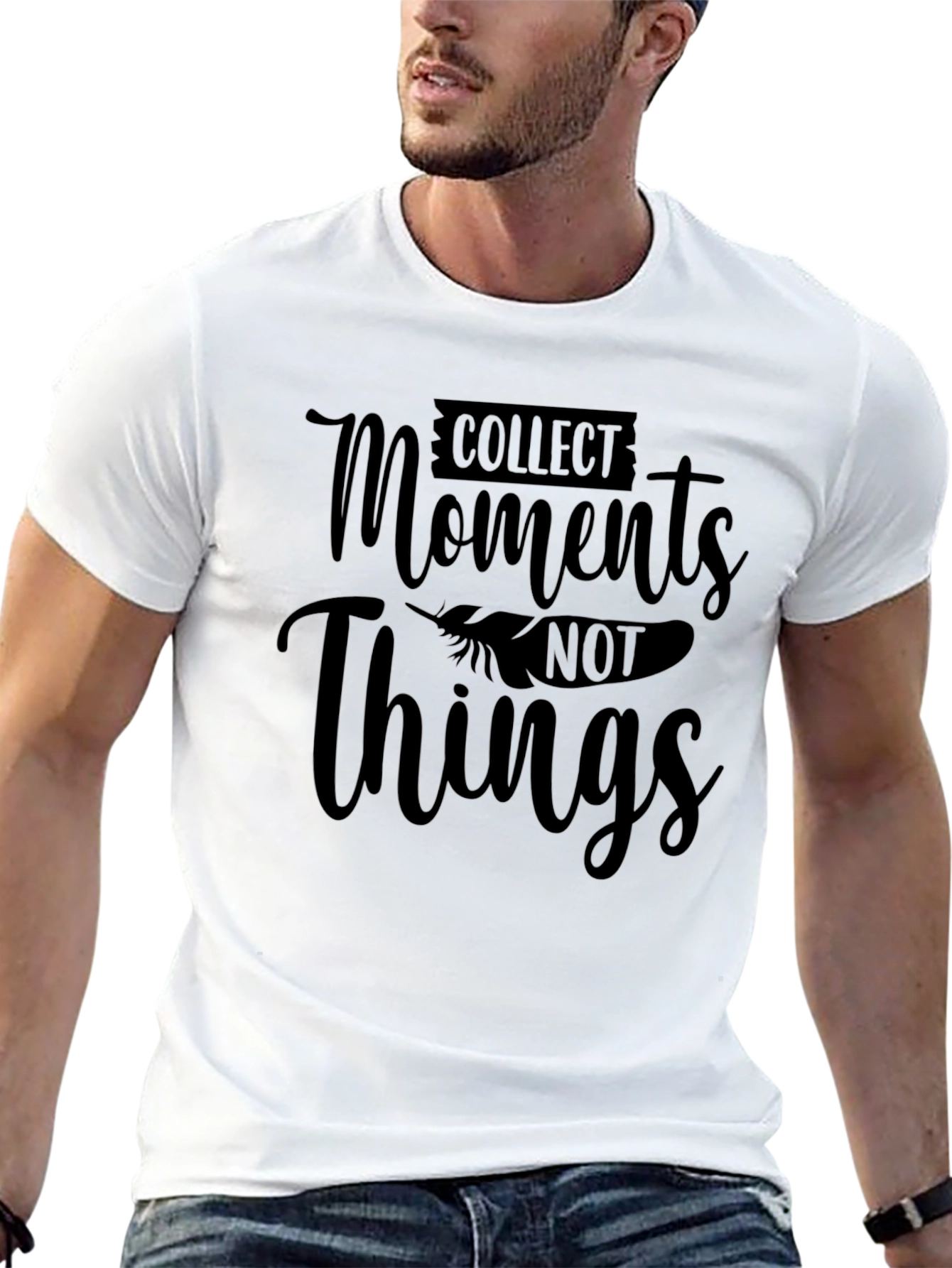 Collect Moments Not Things Graphic Tee
