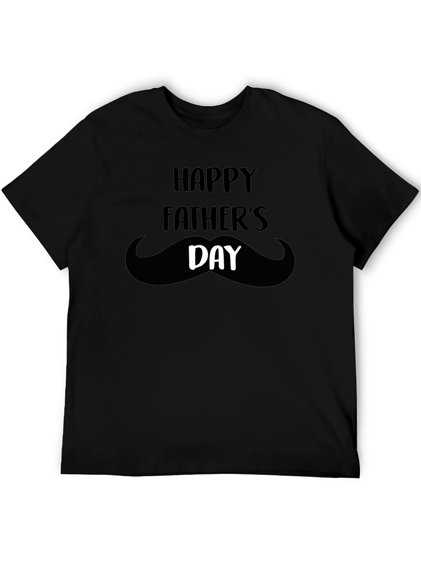 Happy Fathers Day Mustache T-Shirt