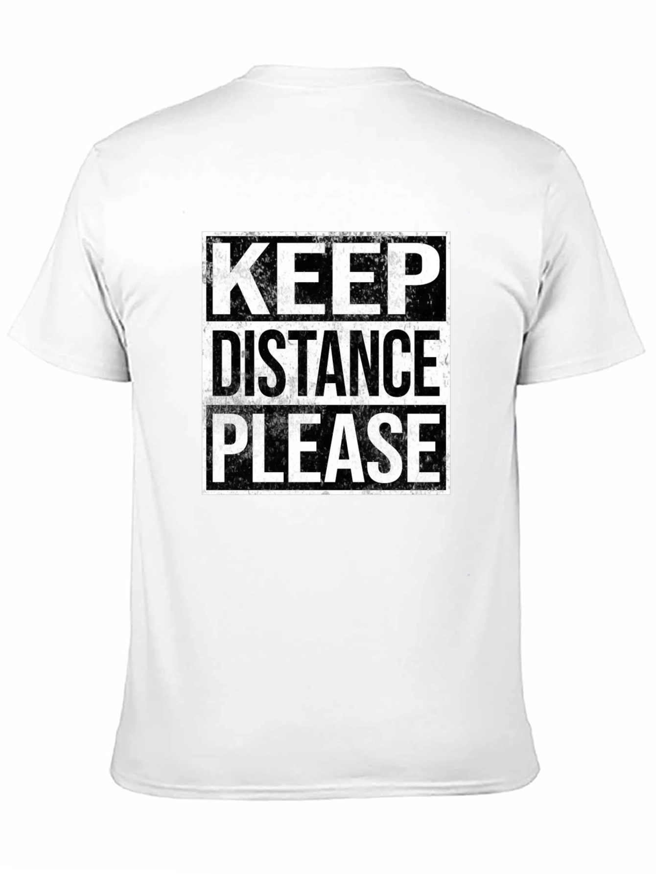 Keep Distance Please Graphic Tee