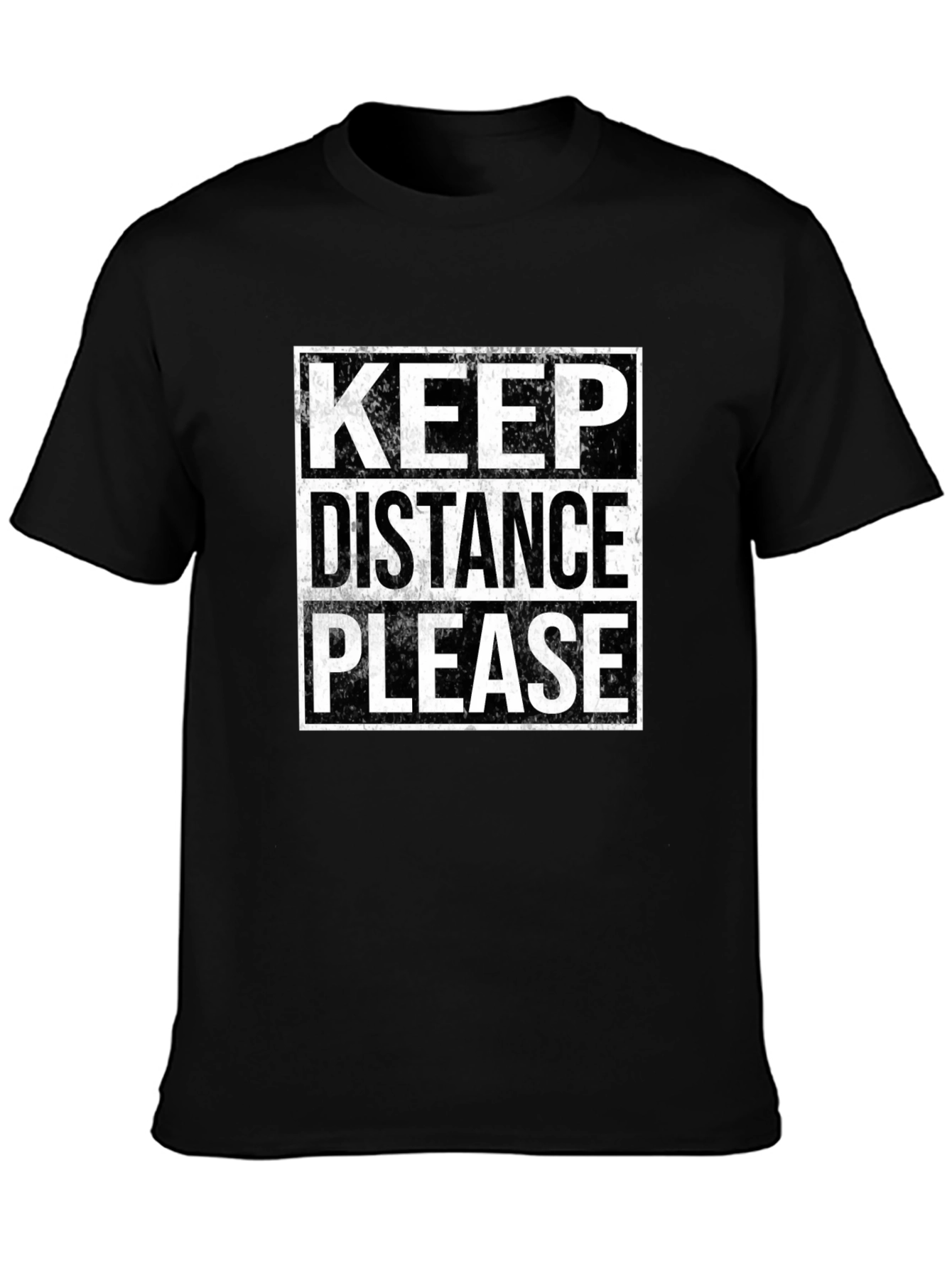 Keep Distance Please Graphic Tee