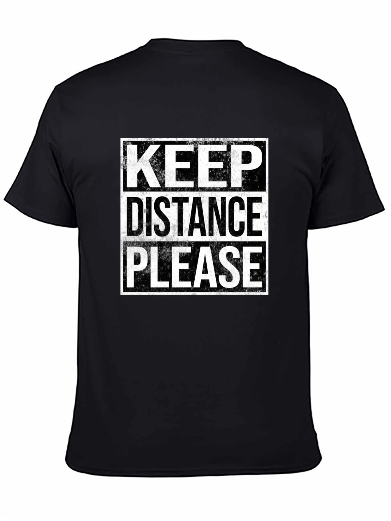 Keep Distance Please Graphic Tee