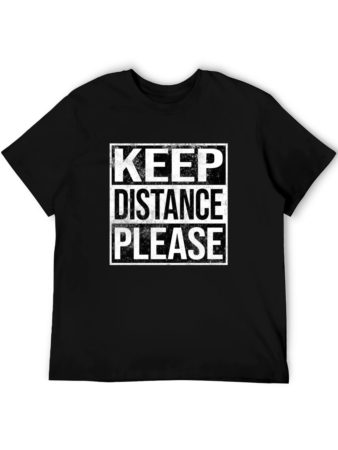 Keep Distance Please Graphic Tee