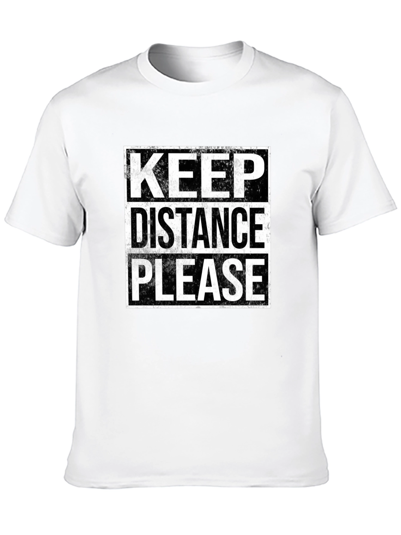 Keep Distance Please Graphic Tee