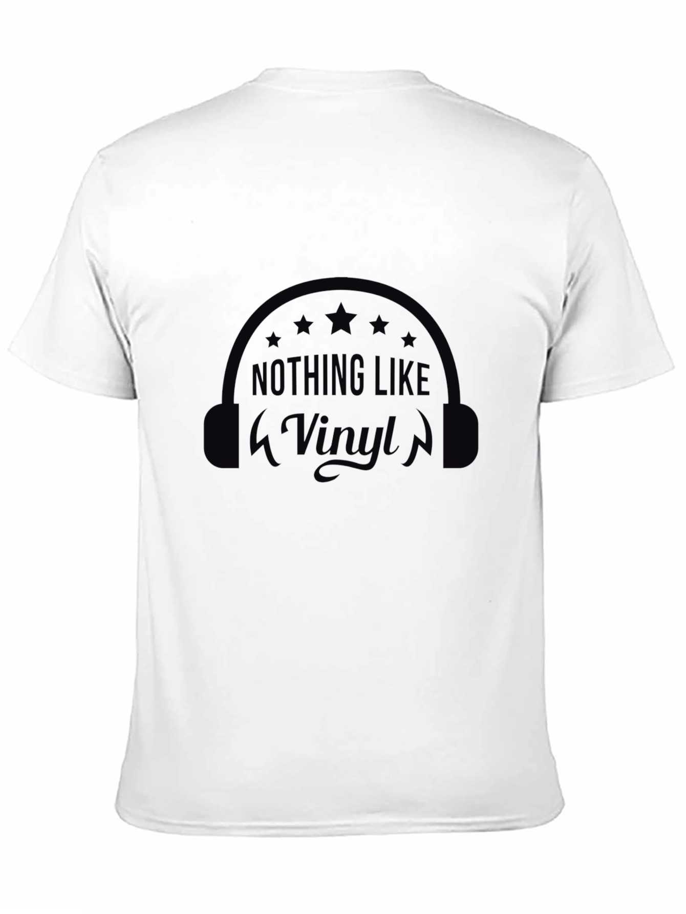 Nothing Like Vinyl Black Graphic T-Shirt