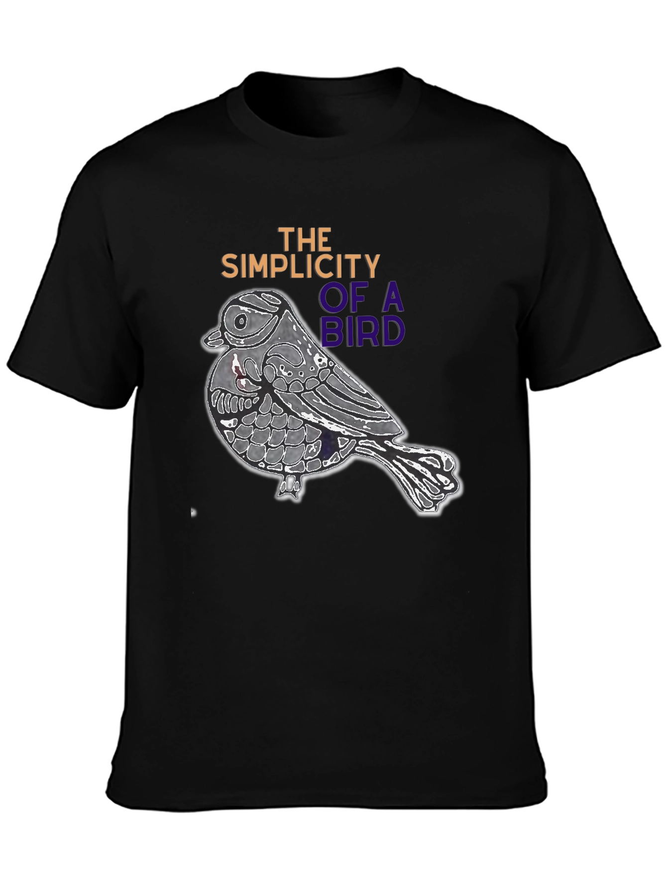 Bird Simplicity Graphic Tee - Stylish Casual Wear