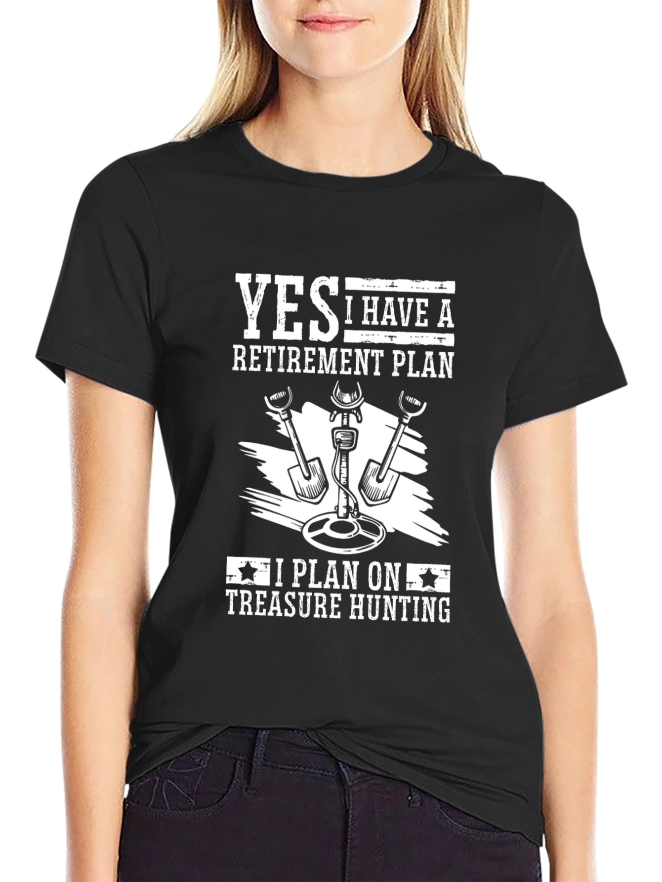 Treasure Hunting Retirement Plan T-Shirt