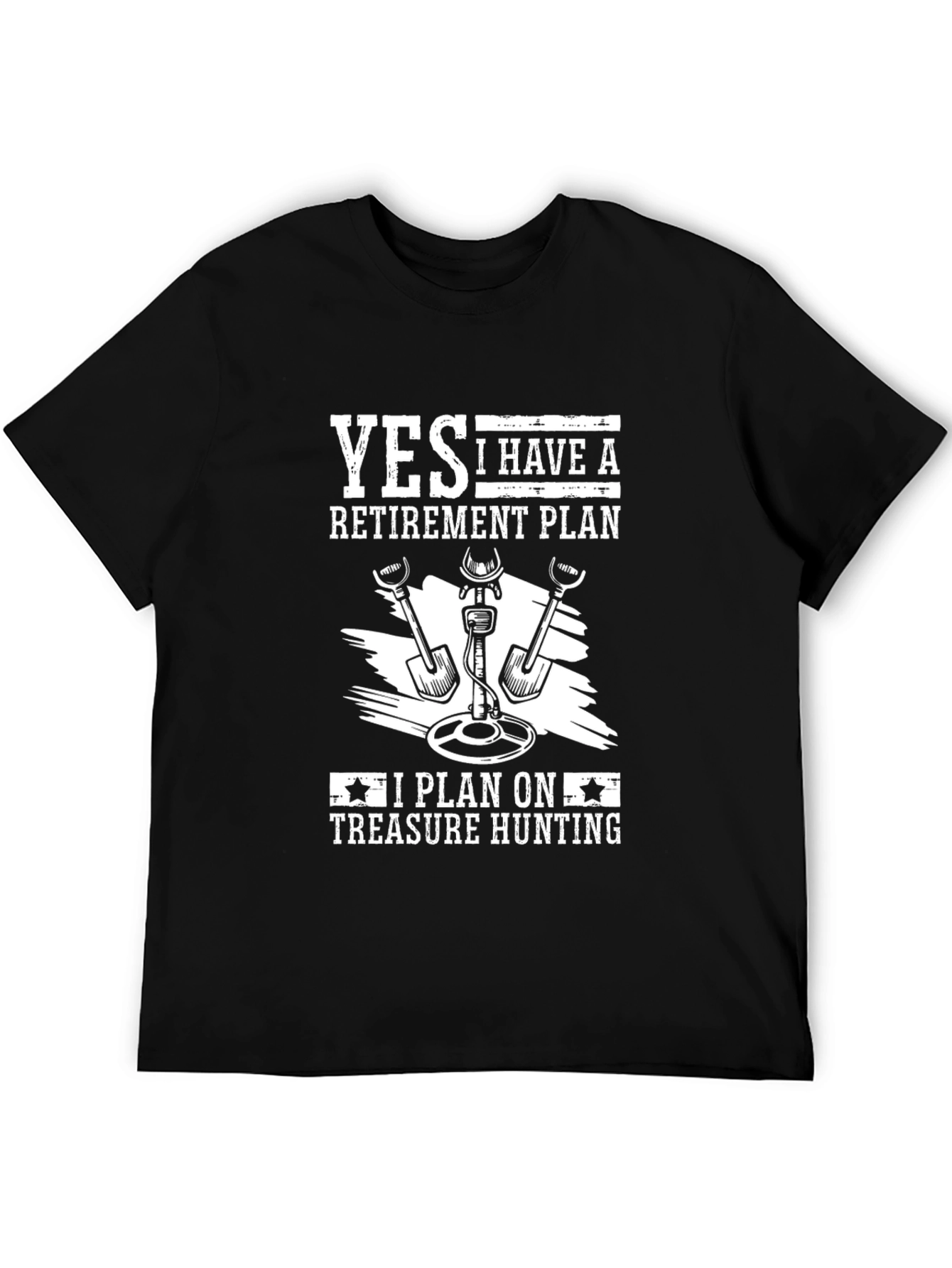 Treasure Hunting Retirement Plan T-Shirt