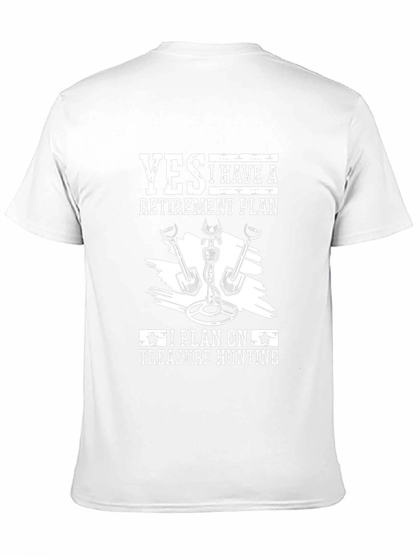 Treasure Hunting Retirement Plan T-Shirt