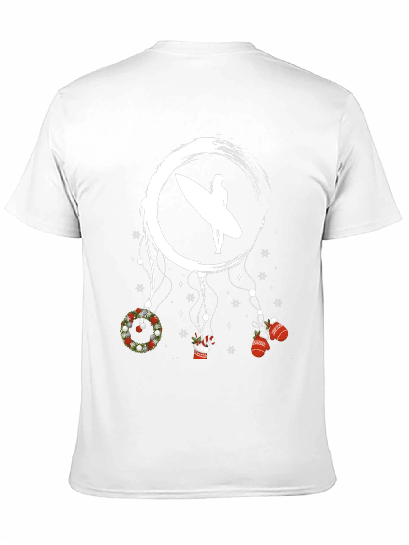 Surfer Christmas Dreamcatcher T-Shirt