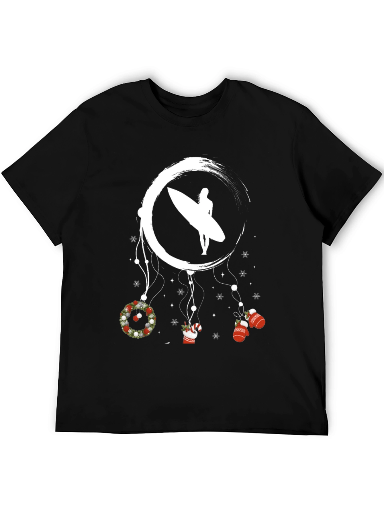 Surfer Christmas Dreamcatcher T-Shirt