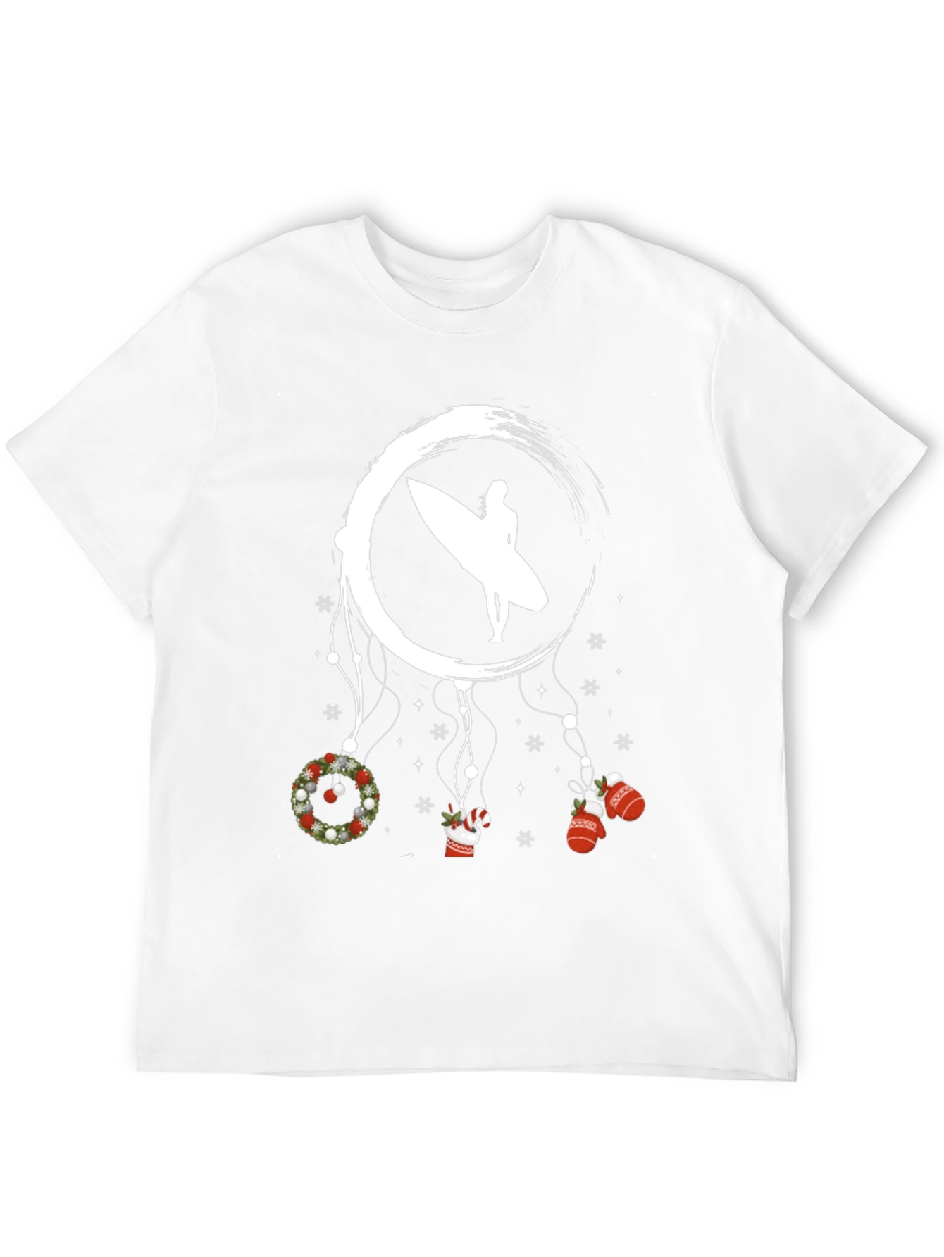 Surfer Christmas Dreamcatcher T-Shirt