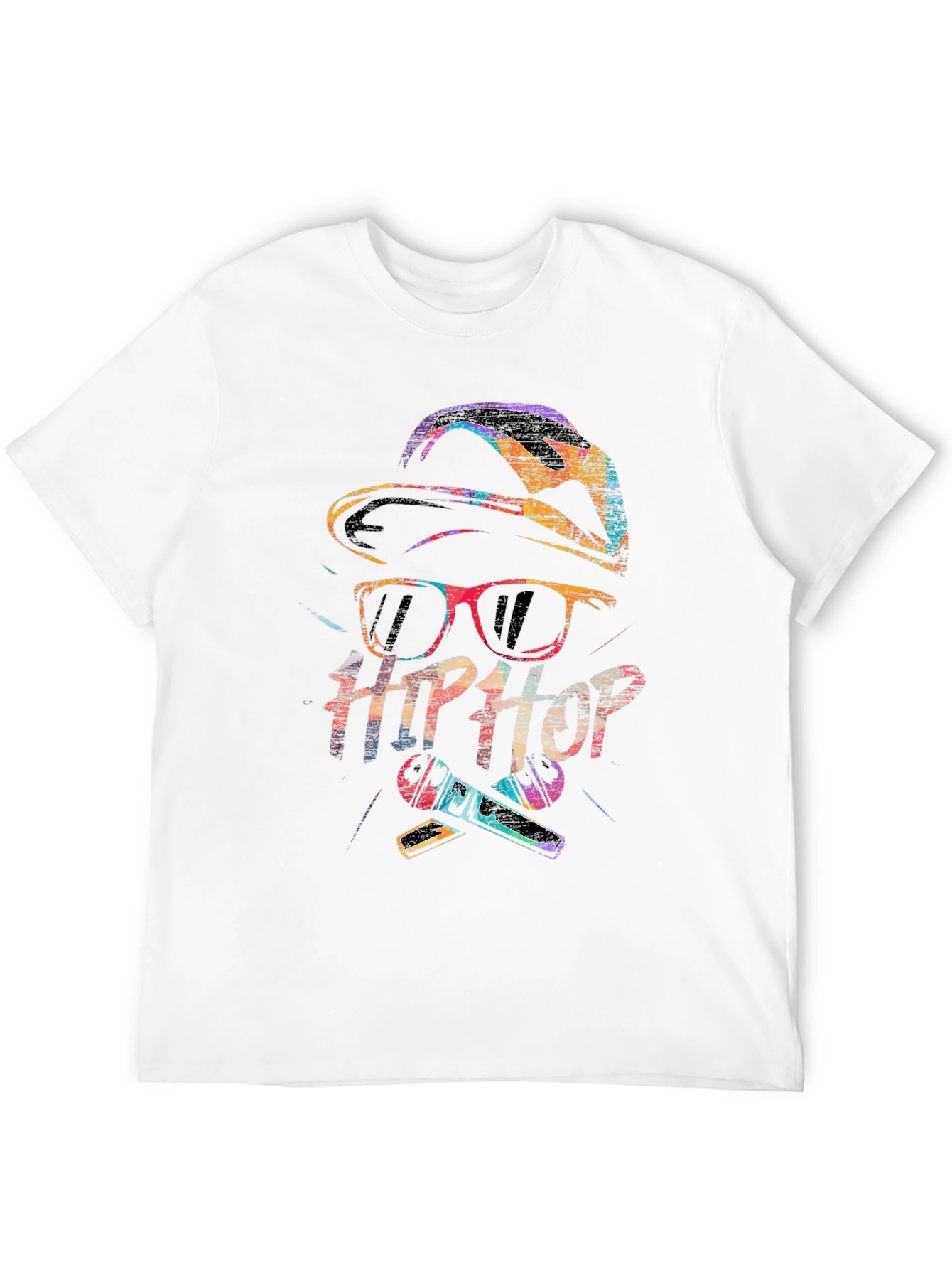 Hip Hop Graphic T-Shirt - Urban Style