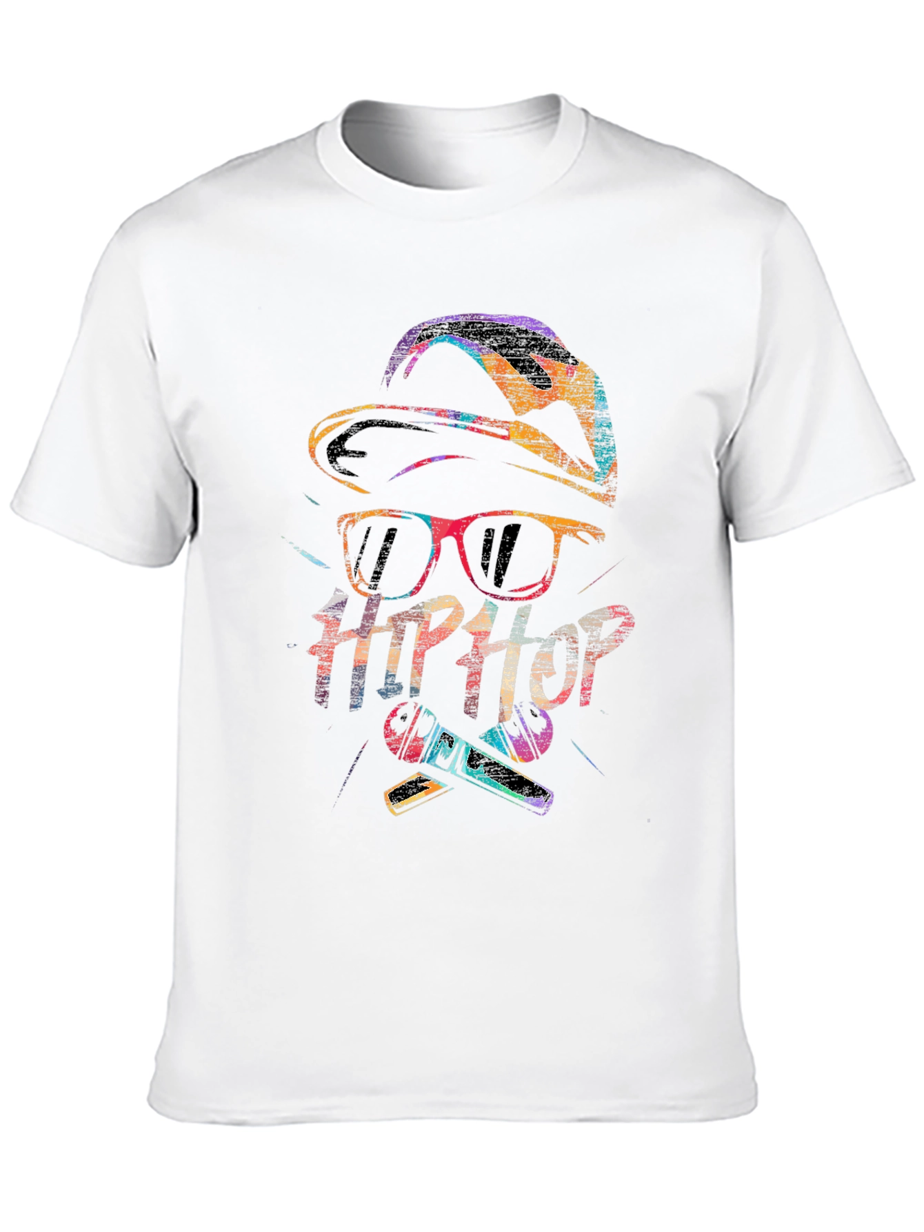 Hip Hop Graphic T-Shirt - Urban Style