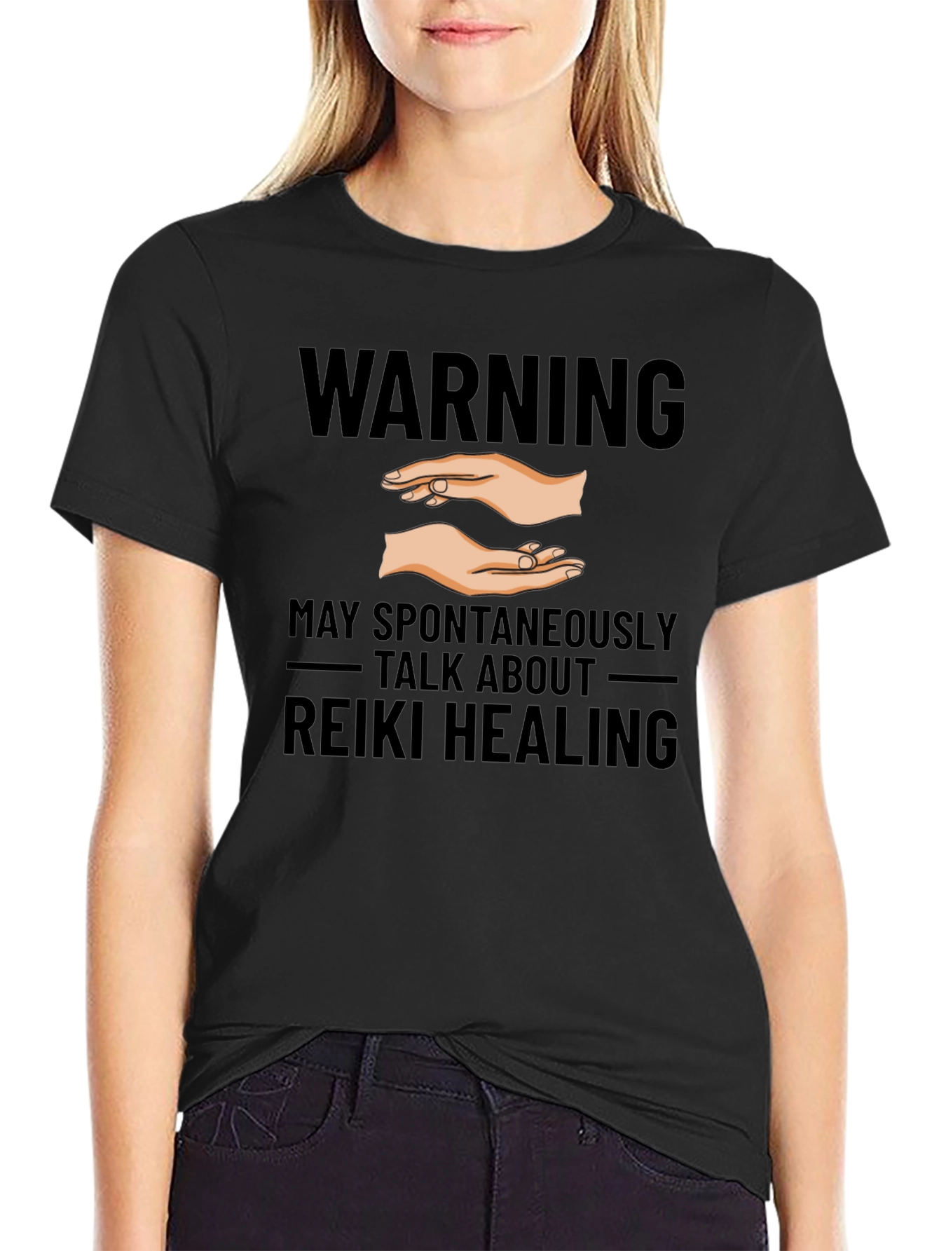 Reiki Healing Warning T-Shirt - Unisex