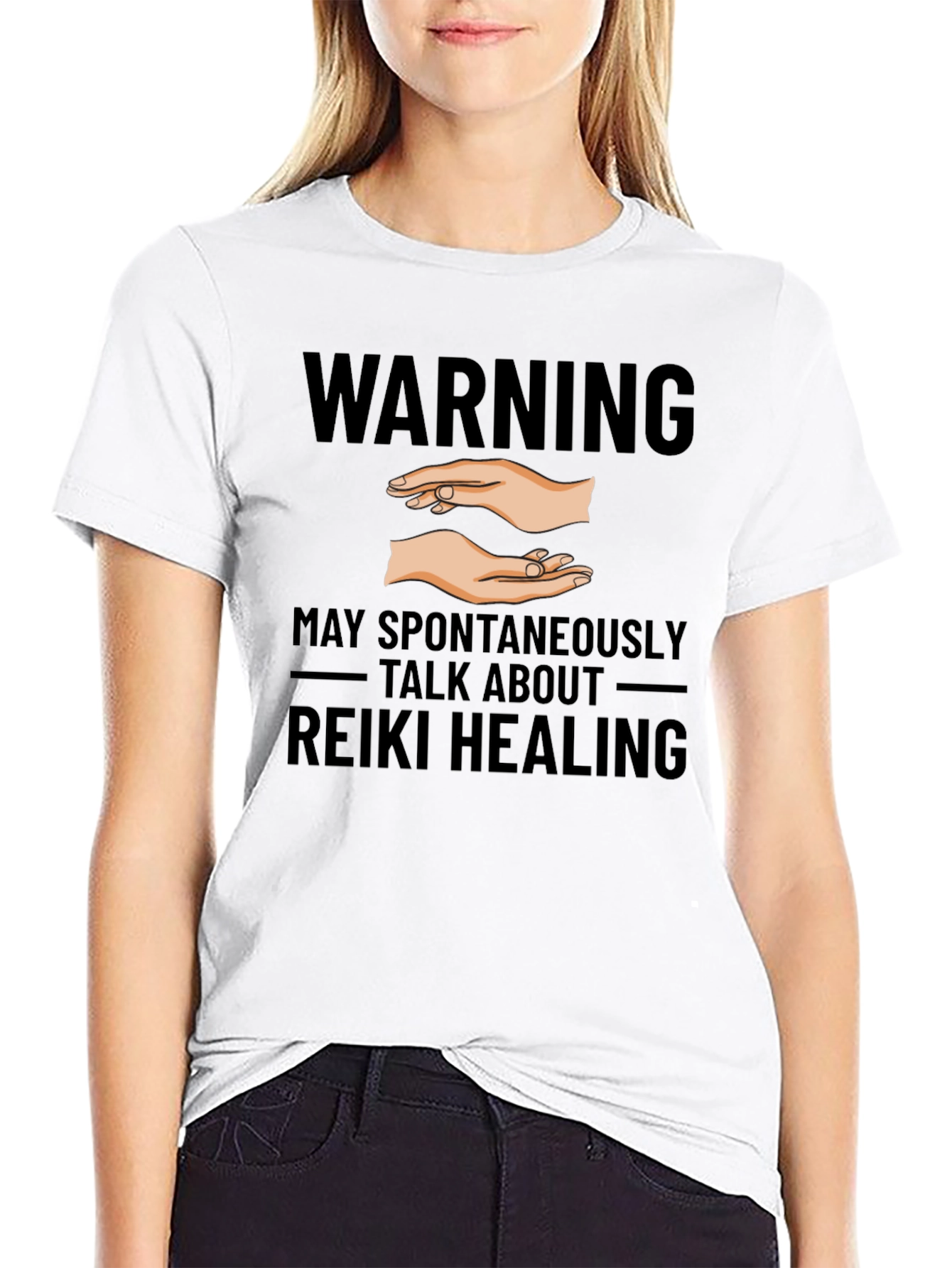 Reiki Healing Warning T-Shirt - Unisex