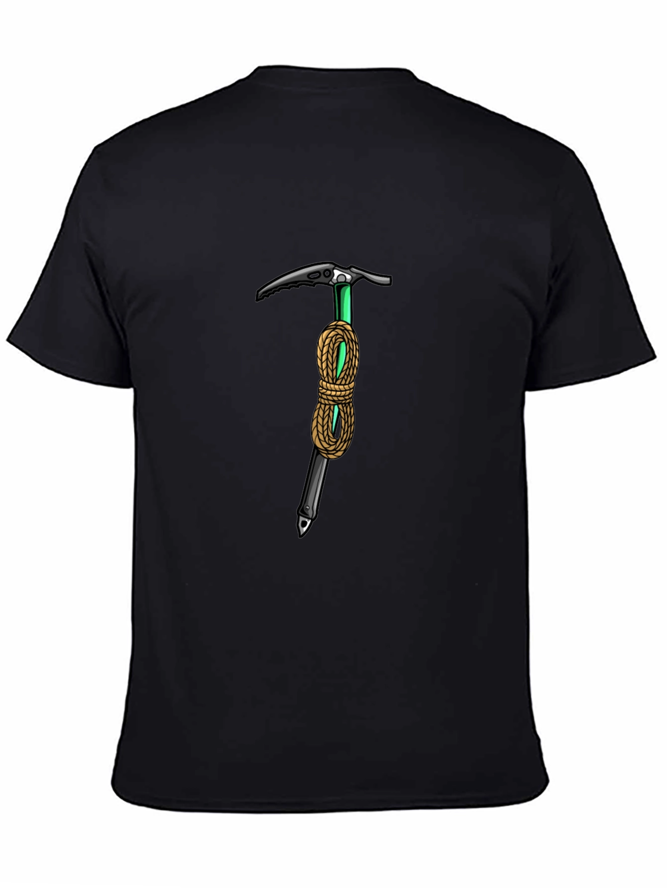 Climbing Axe Graphic Tee - Black