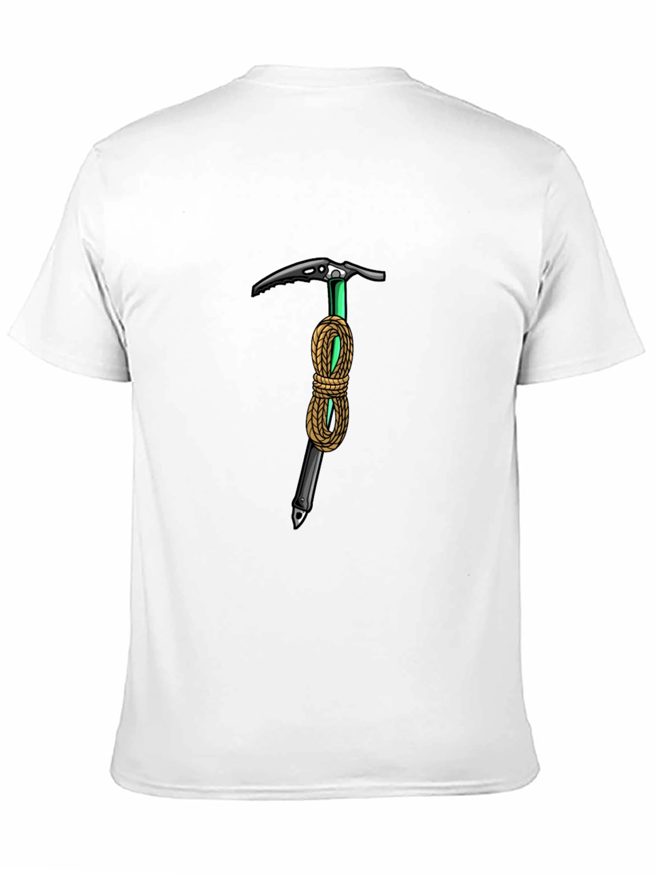 Climbing Axe Graphic Tee - Black