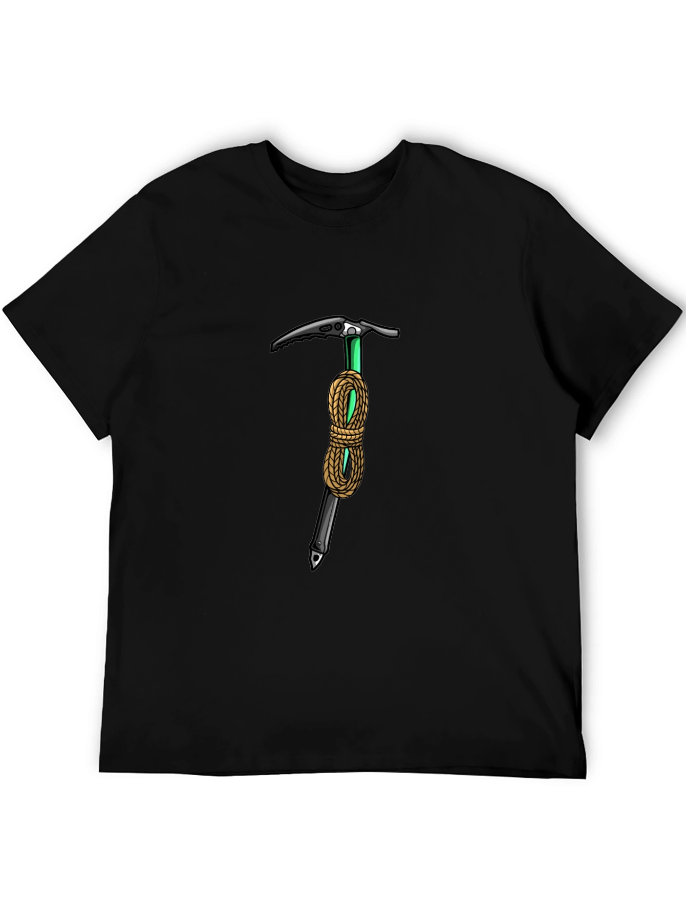 Climbing Axe Graphic Tee - Black