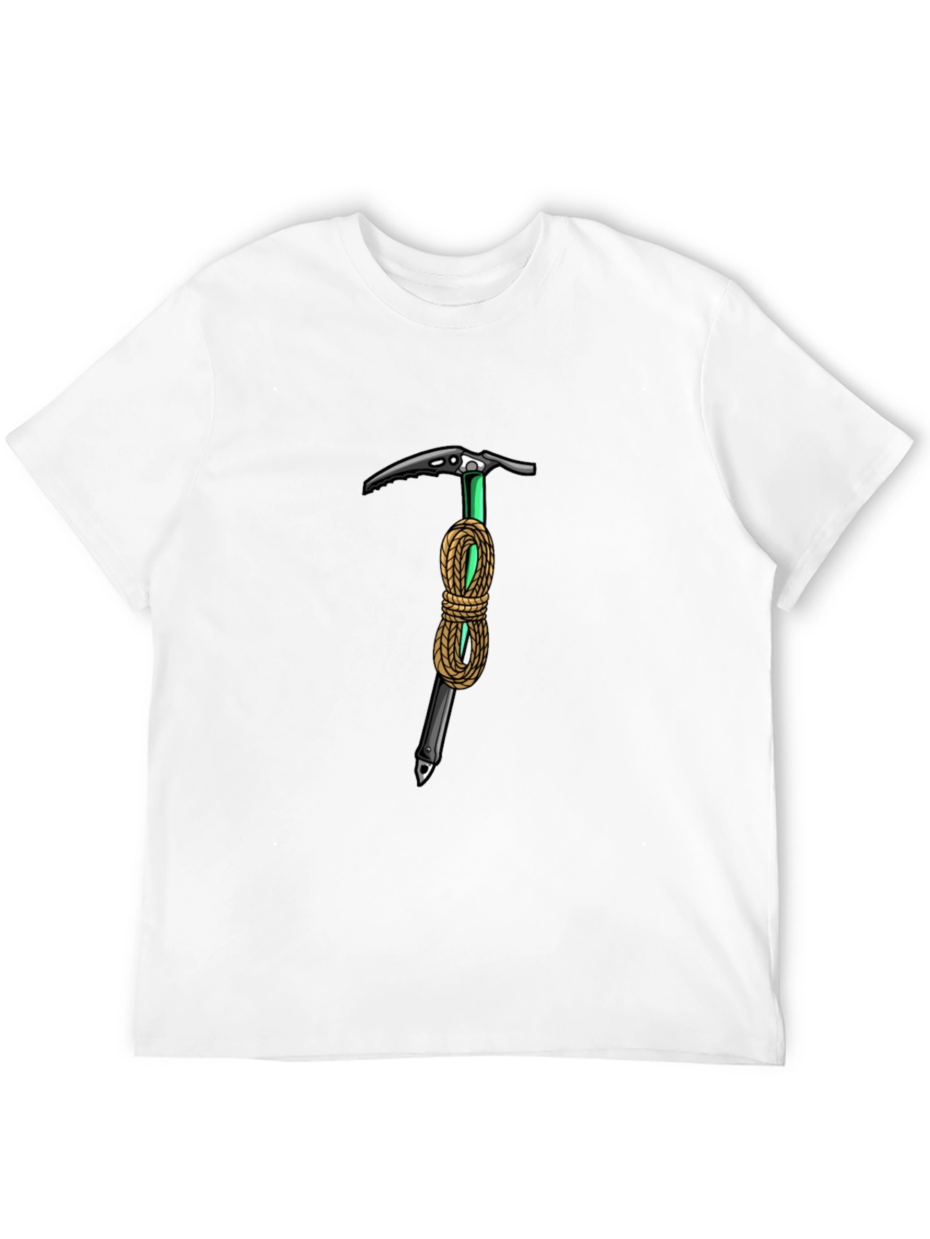 Climbing Axe Graphic Tee - Black