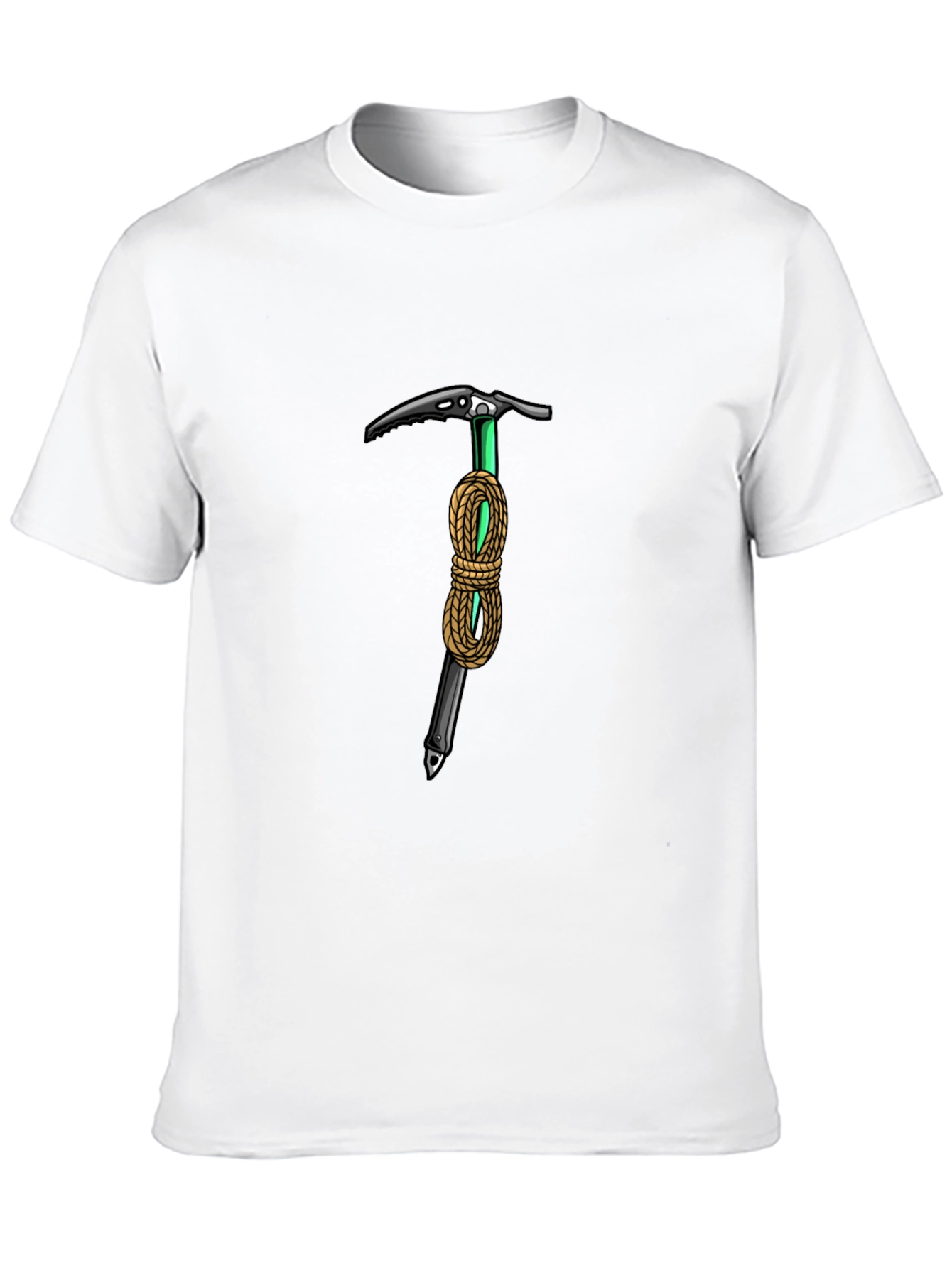 Climbing Axe Graphic Tee - Black
