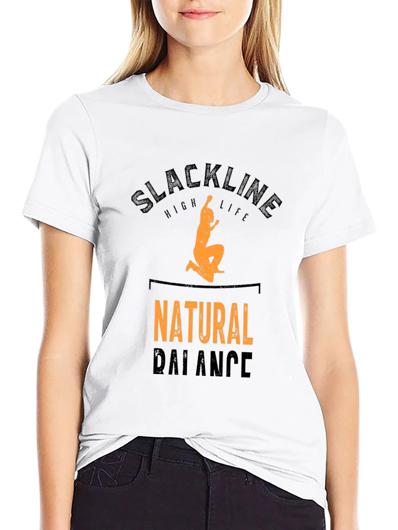 Slackline Natural Balance Graphic T-Shirt