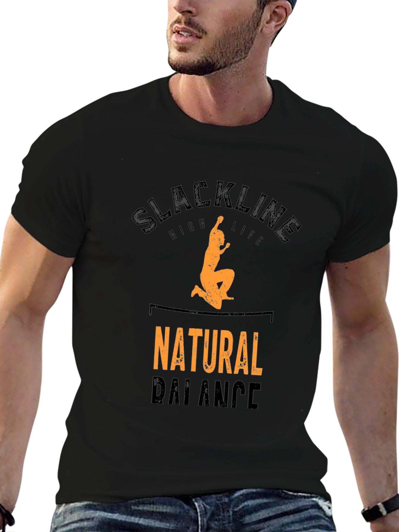 Slackline Natural Balance Graphic T-Shirt