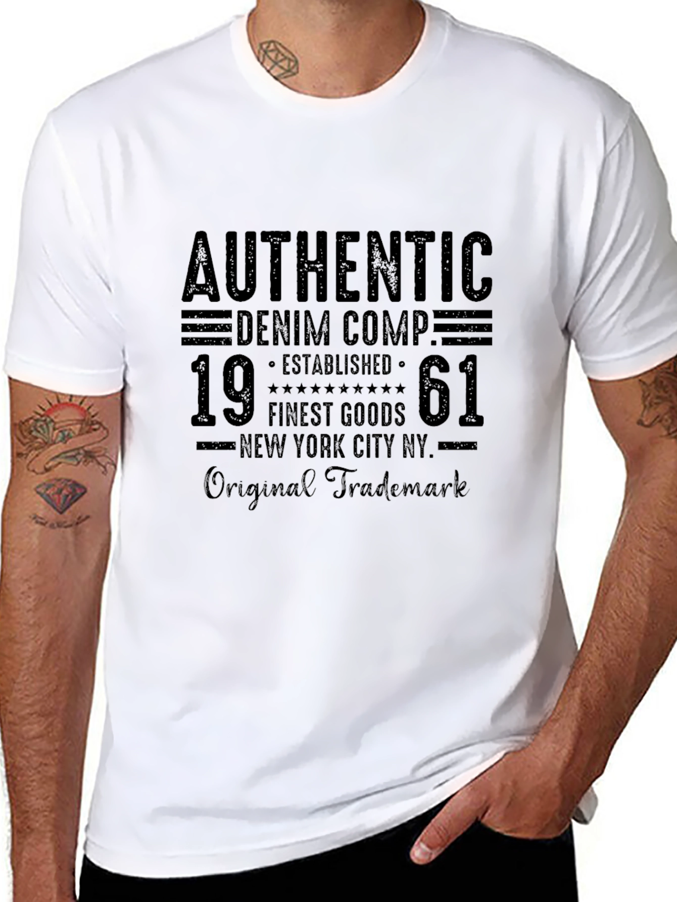 Authentic Denim Comp 1961 Graphic T-Shirt