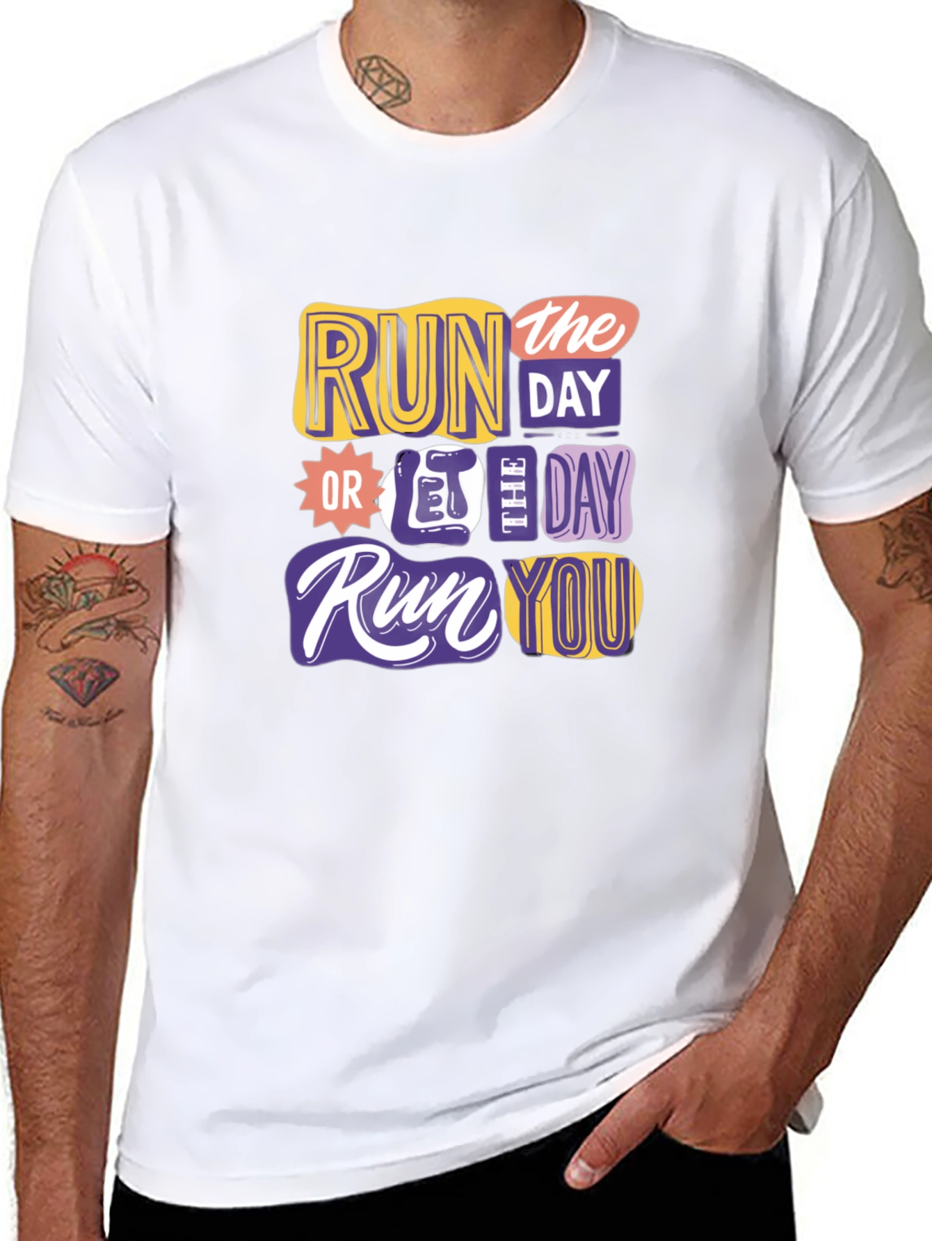 Run the Day Graphic T-Shirt