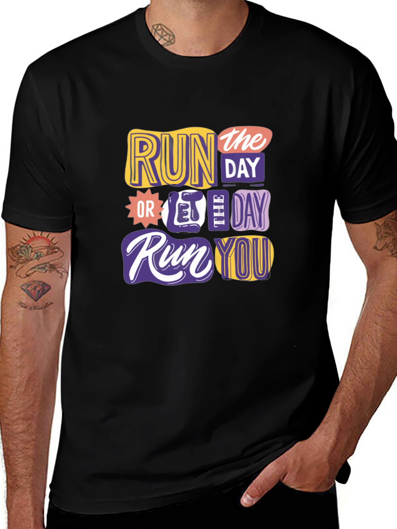Run the Day Graphic T-Shirt