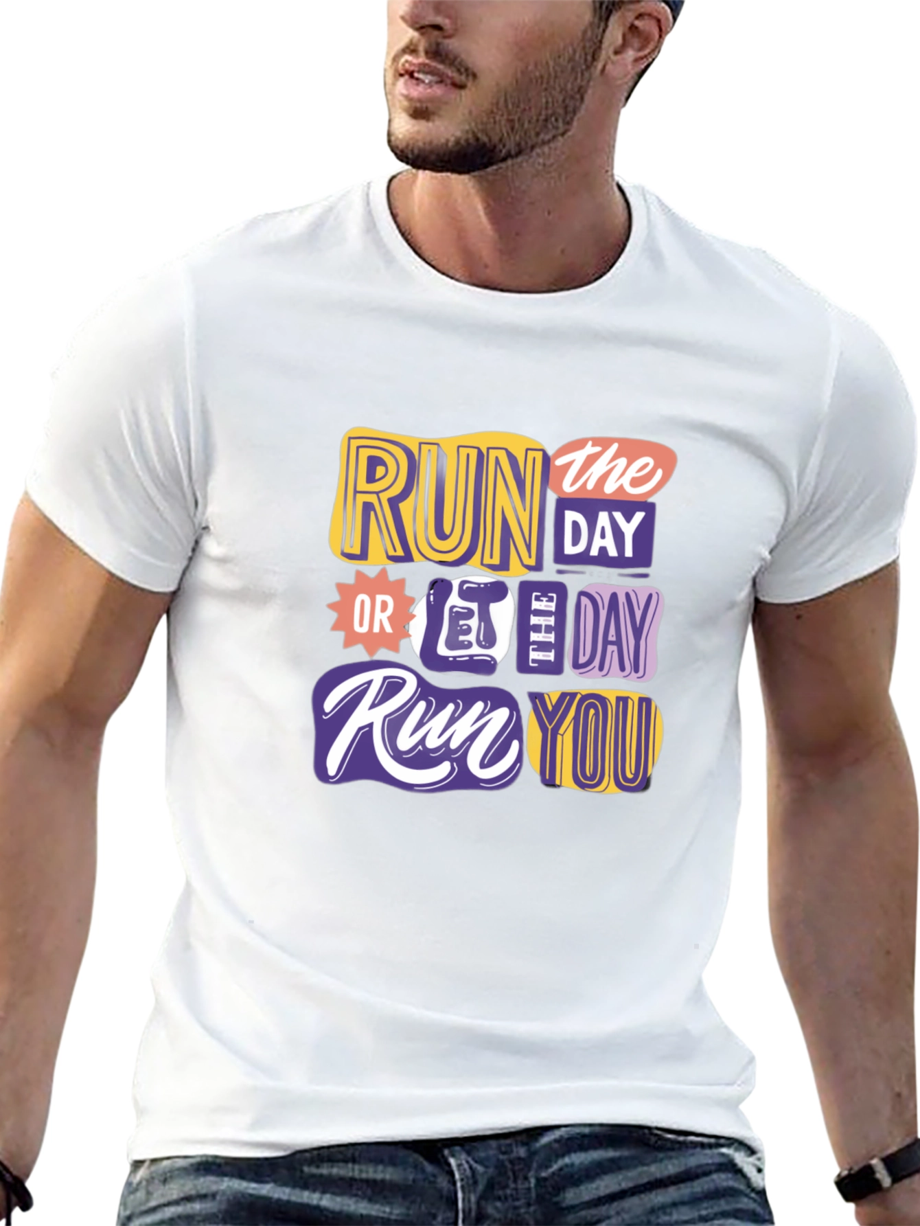 Run the Day Graphic T-Shirt
