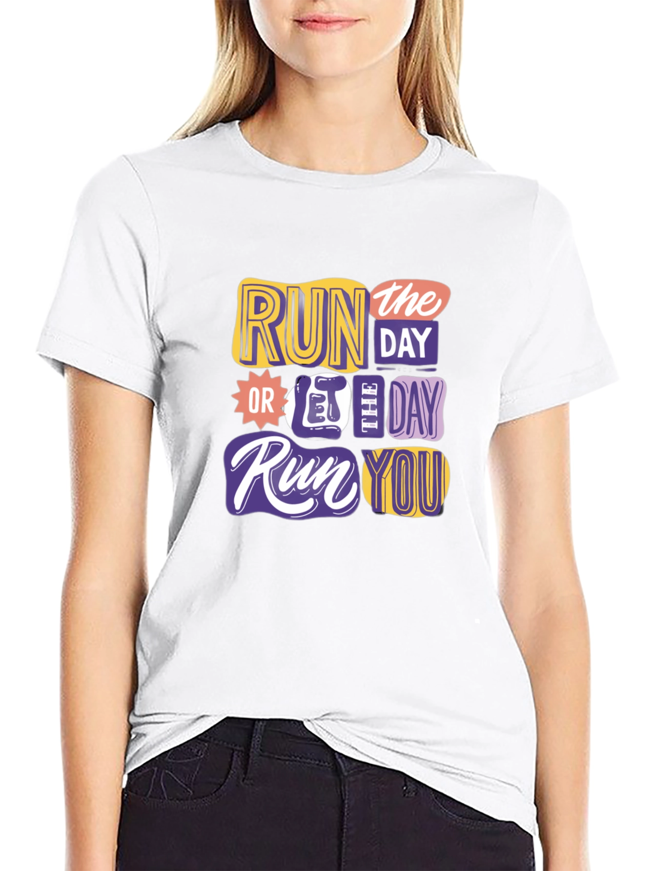 Run the Day Graphic T-Shirt
