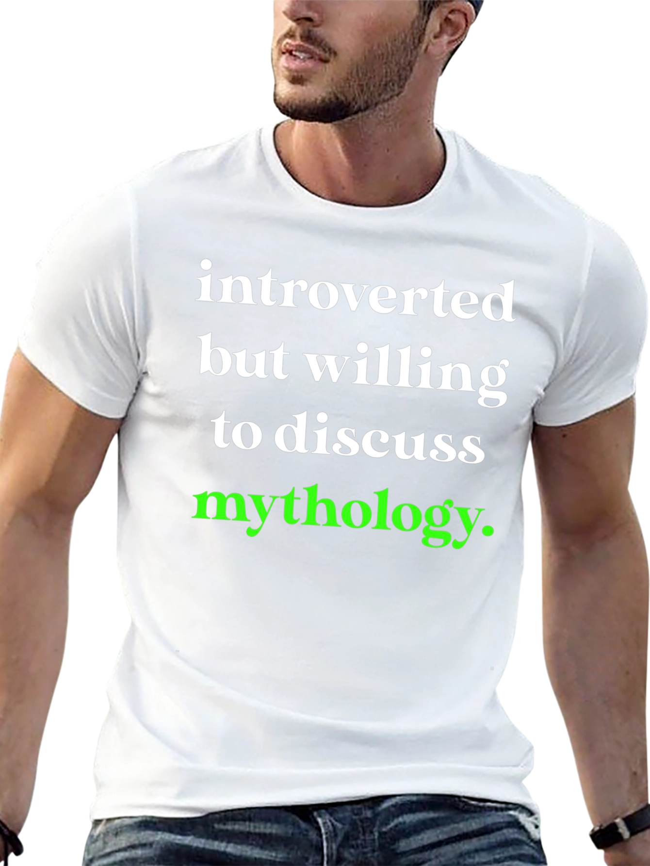 Introverted Mythology T-Shirt: Comfortable Cotton Tee