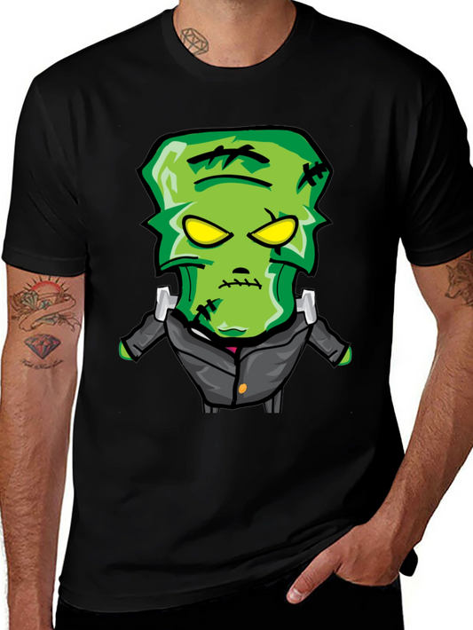 Cartoon Frankenstein Monster Graphic Tee