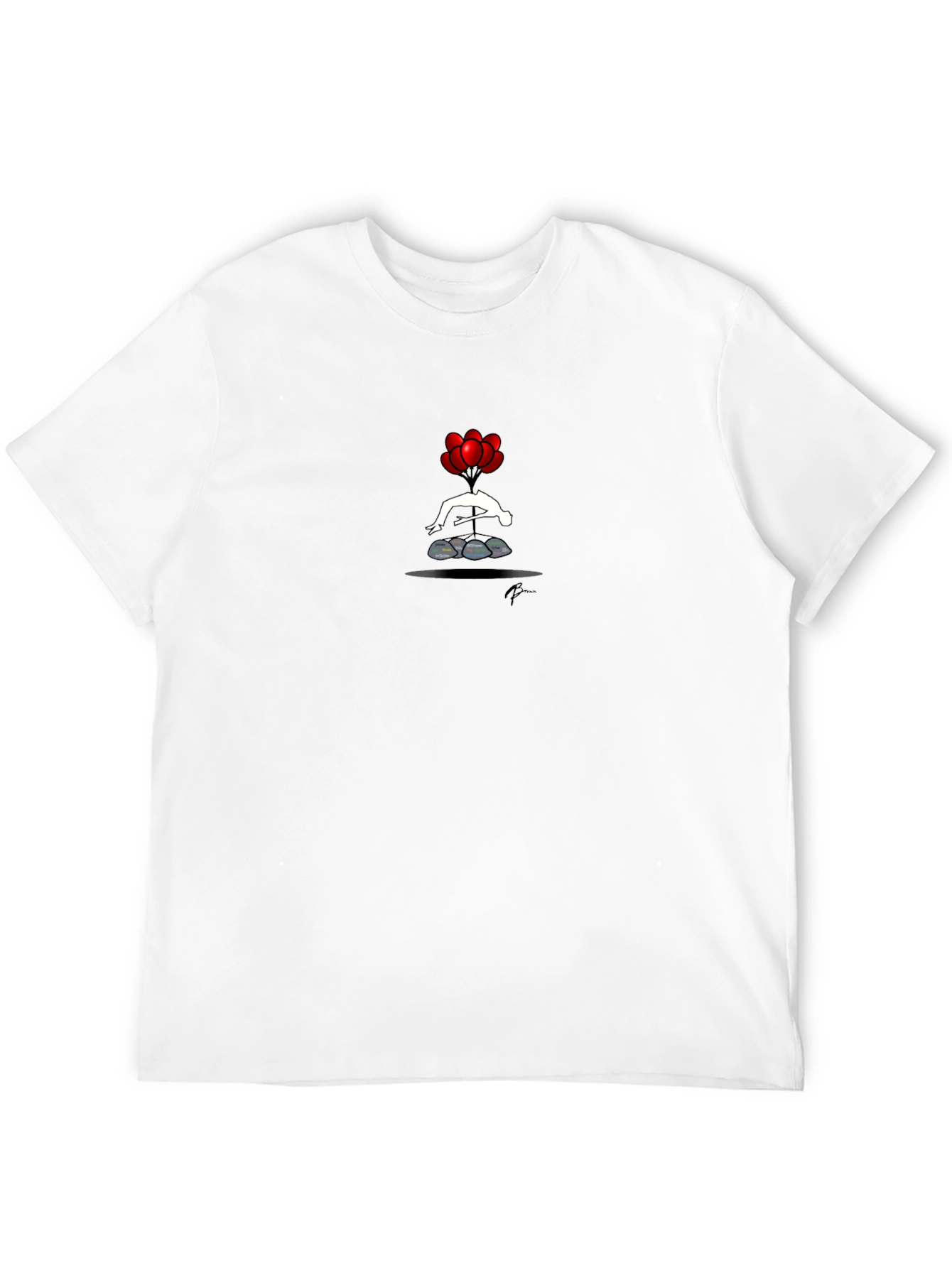 Balloon Lift T-Shirt - Dark Graphic Tee